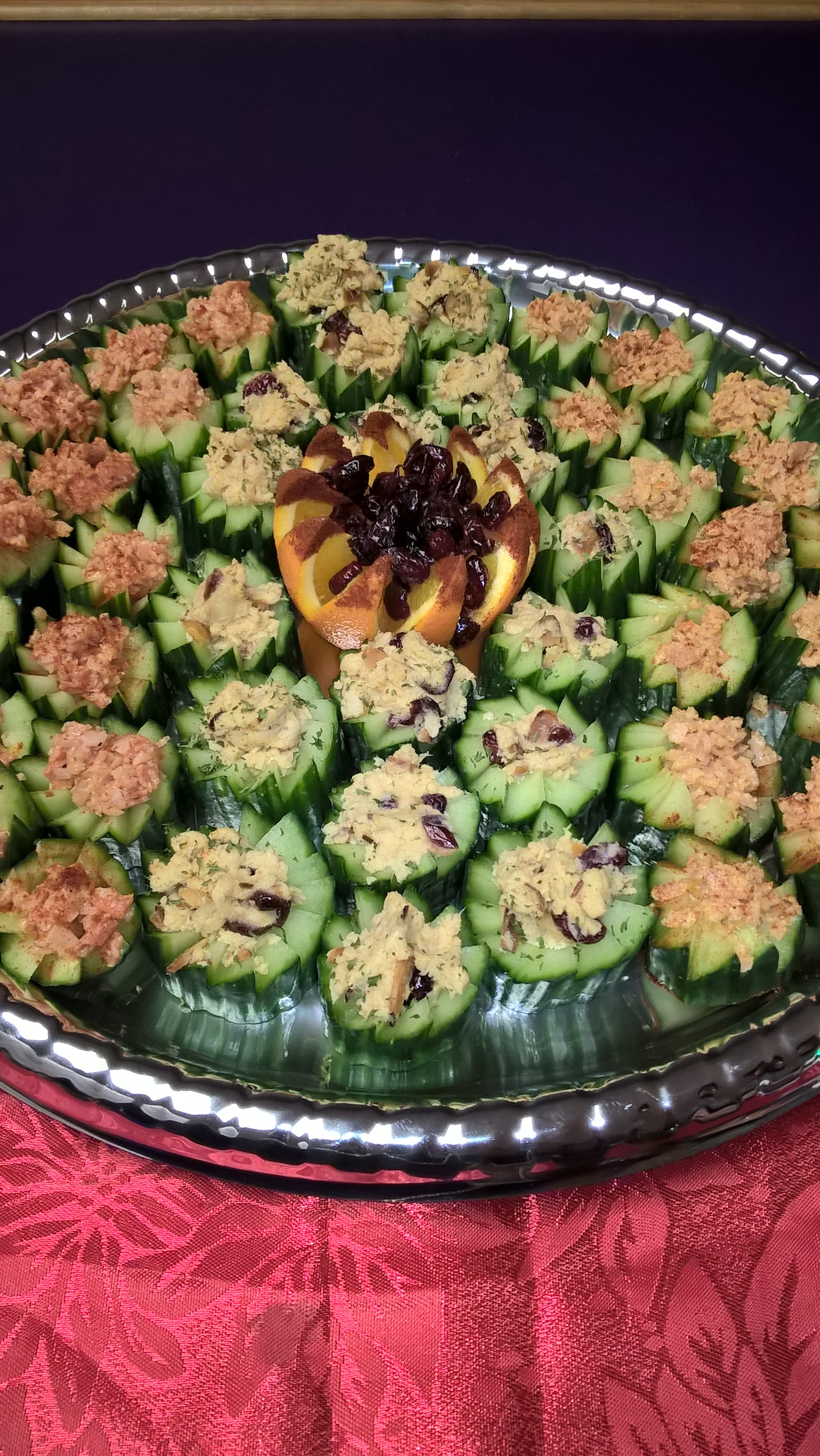 Cucumber Cups Honey's Soul Food Bakery